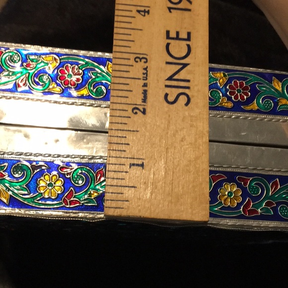 Vintage Indian Silver Jewelry Box - Picture 9 of 9